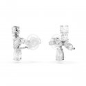 Swarovski - Orecchini Matrix - Placcato Rodio - Bianco