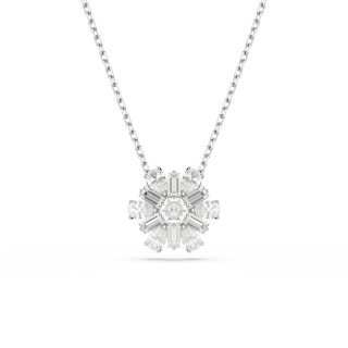 Swarovski - Pendente Idyllia - Placcato Rodio - Bianco