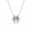 Swarovski - Pendente Idyllia - Placcato Rodio - Bianco