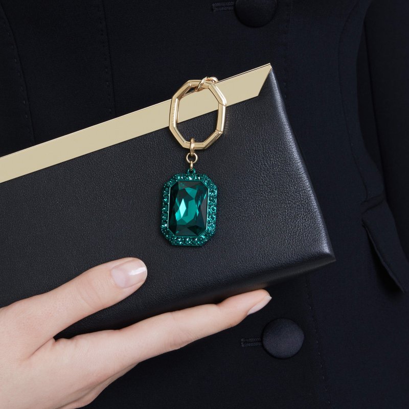 Swarovski - Portachiavi Lucent - Cristallo Verde