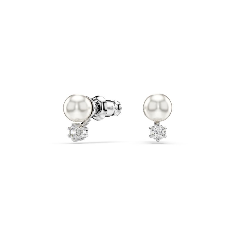 Swarovski - Orecchini Matrix - Cristalli - Bianco