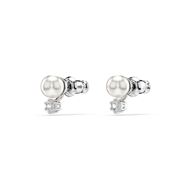 Swarovski - Orecchini Matrix - Cristalli - Bianco