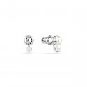 Swarovski - Orecchini Matrix - Cristalli - Bianco