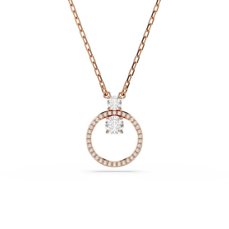 Swarovski - Pendente Constella - Oro Rosa - Elegante