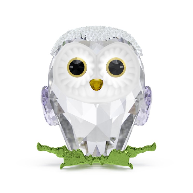 Swarovski - Idyllia Baby Civetta - Cristalli - Bianco