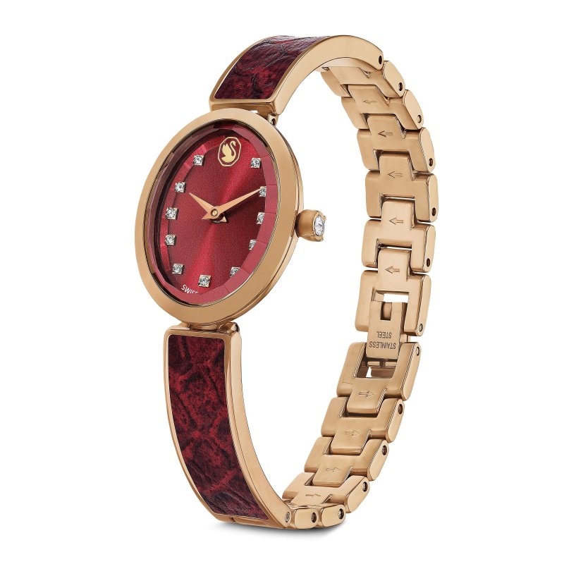 Swarovski - Orologio Crystal Rock - Rosso - Swiss Made
