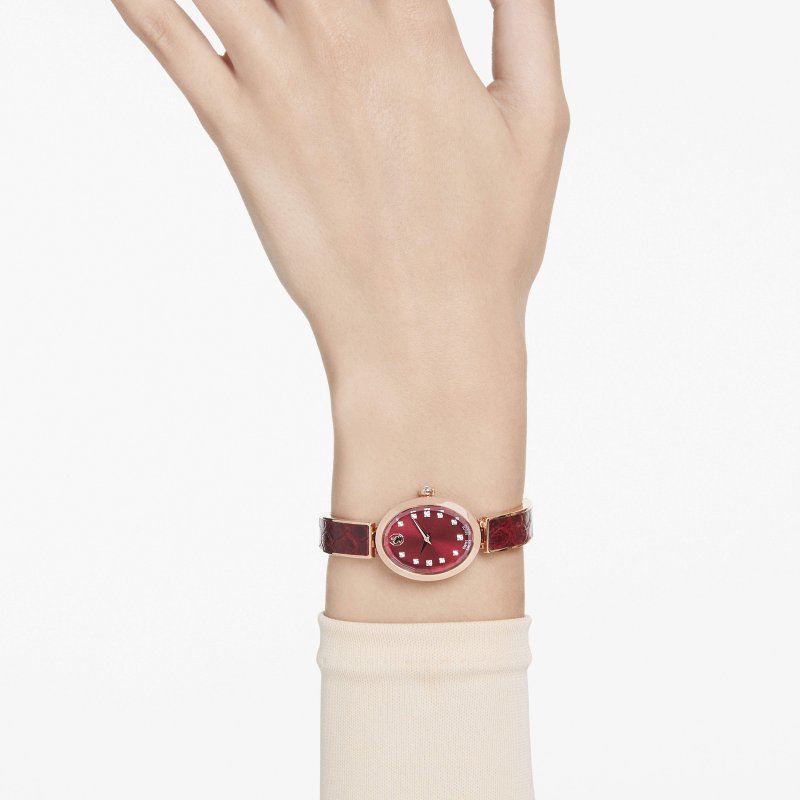 Swarovski - Orologio Crystal Rock - Rosso - Swiss Made