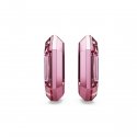Swarovski - Orecchini A Cerchio - Cristalli - Rosa