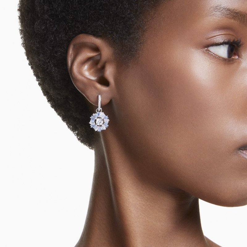 Swarovski - Orecchini Idyllia - Blu - Cristalli
