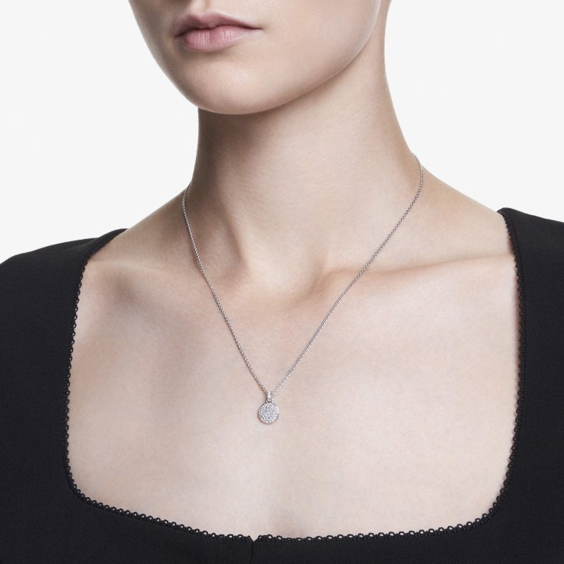 Swarovski - Pendente Sublima - Cristalli - Bianco