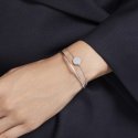 Swarovski - Bracciale Rigido Sublima - Bianco