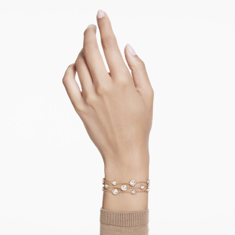 Swarovski - Bracciale Wide Imber - Cristalli - Oro