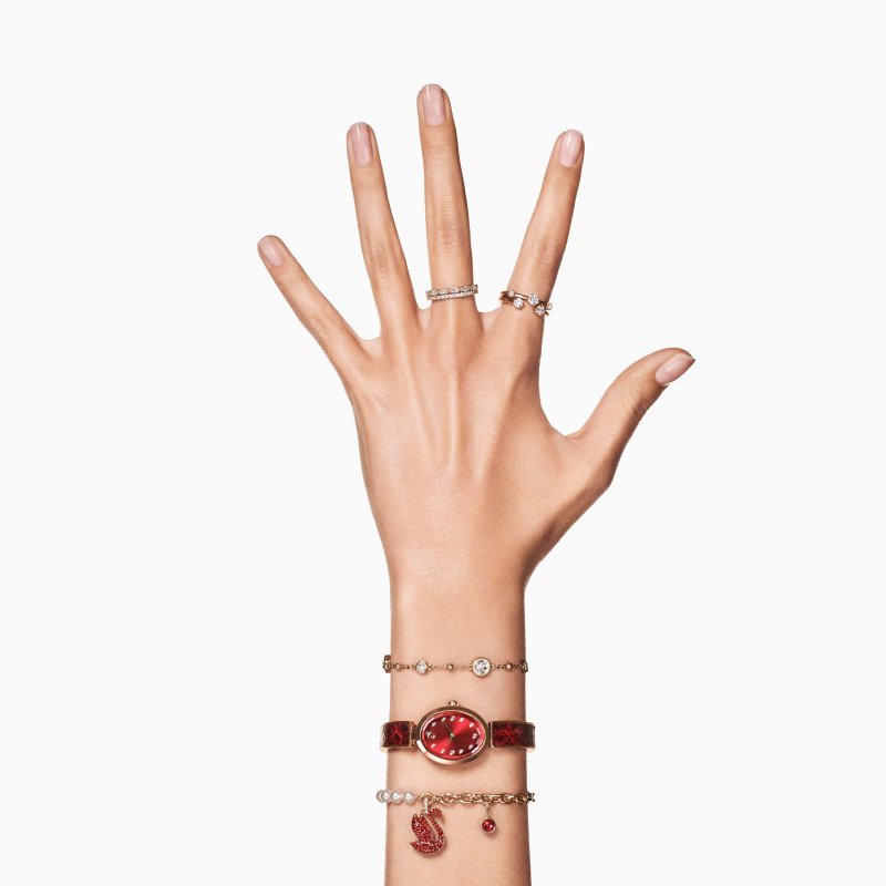 Swarovski - Braccialetto Imber - Placcato Oro - Cristalli