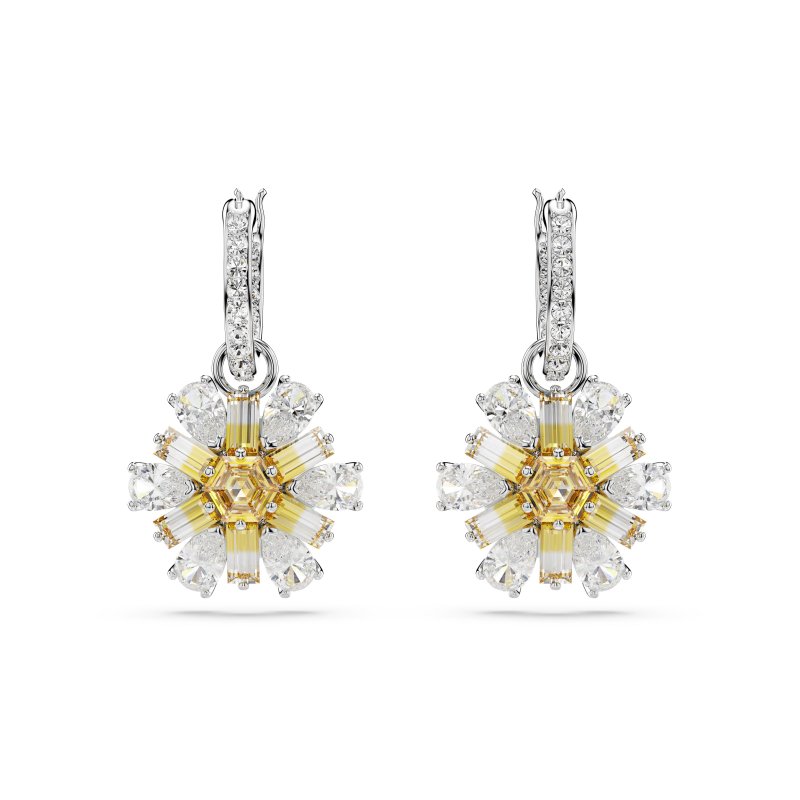 Swarovski - Orecchini Idyllia - Cristalli - Giallo
