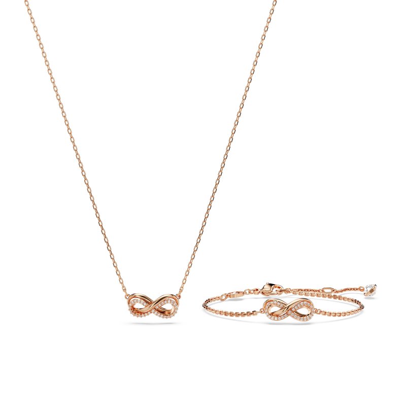 Swarovski - Set Hyperbola - Cristalli - Oro Rosa