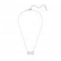Swarovski - Pendente Hyperbola - Placcato Rodio - Bianco