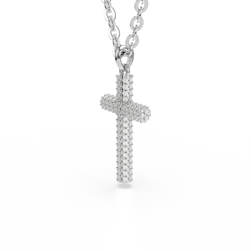 Swarovski - Pendente Insigne - Placcato Rodio