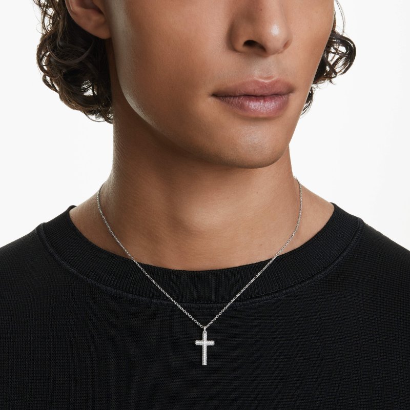 Swarovski - Pendente Insigne - Placcato Rodio