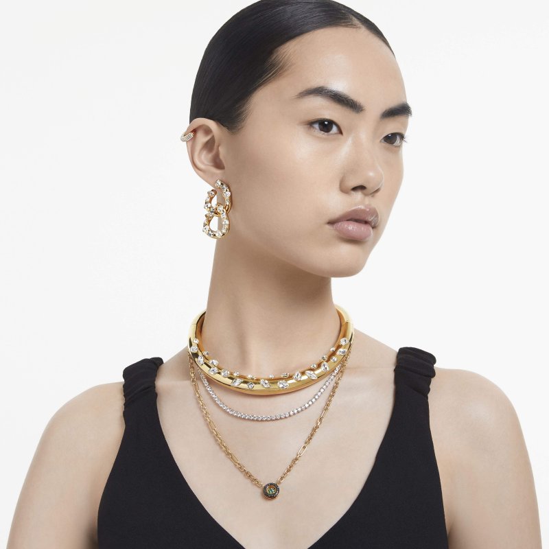Swarovski - Orecchini Imber - Cristalli - Oro