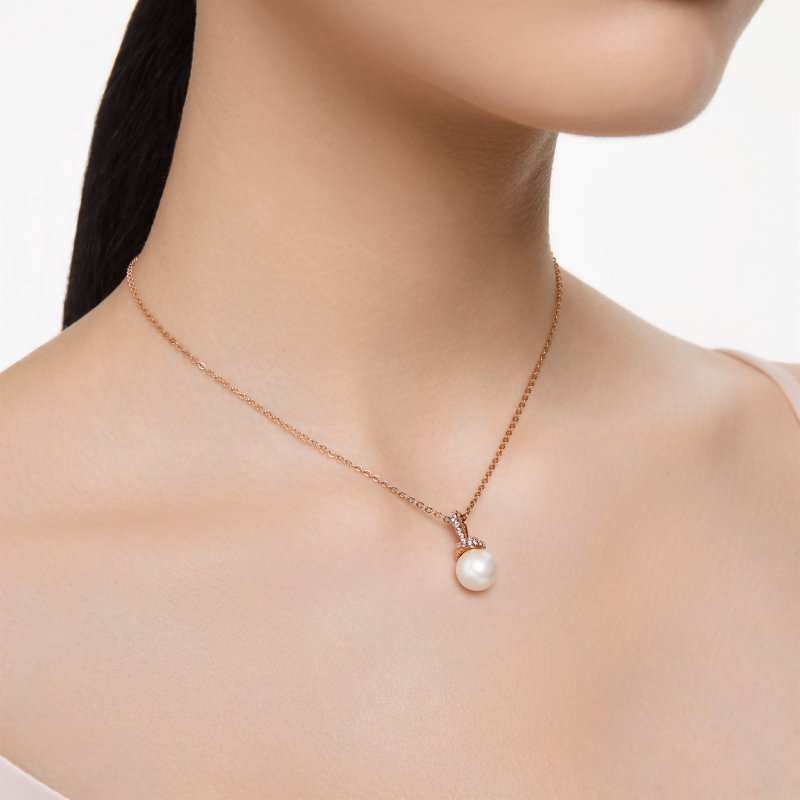 Swarovski - Pendente Originally - Oro Rosa - Cristalli