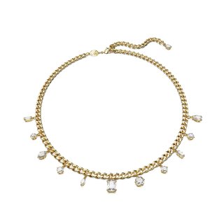 Swarovski - Collana Dextera - Placcato Oro - Bianco
