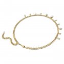 Swarovski - Collana Dextera - Placcato Oro - Bianco