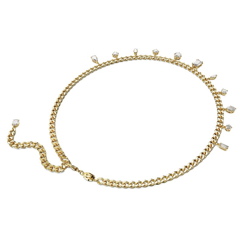 Swarovski - Collana Dextera - Placcato Oro - Bianco