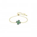 Swarovski - Braccialetto Idyllia - Quadrifoglio - Verde