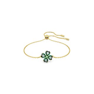 Swarovski - Braccialetto Idyllia - Quadrifoglio - Verde