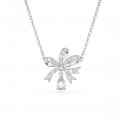Swarovski - Collana Hyperbola - Bianca - Cristalli