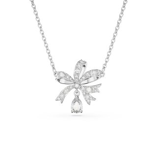 Swarovski - Collana Hyperbola - Bianca - Cristalli