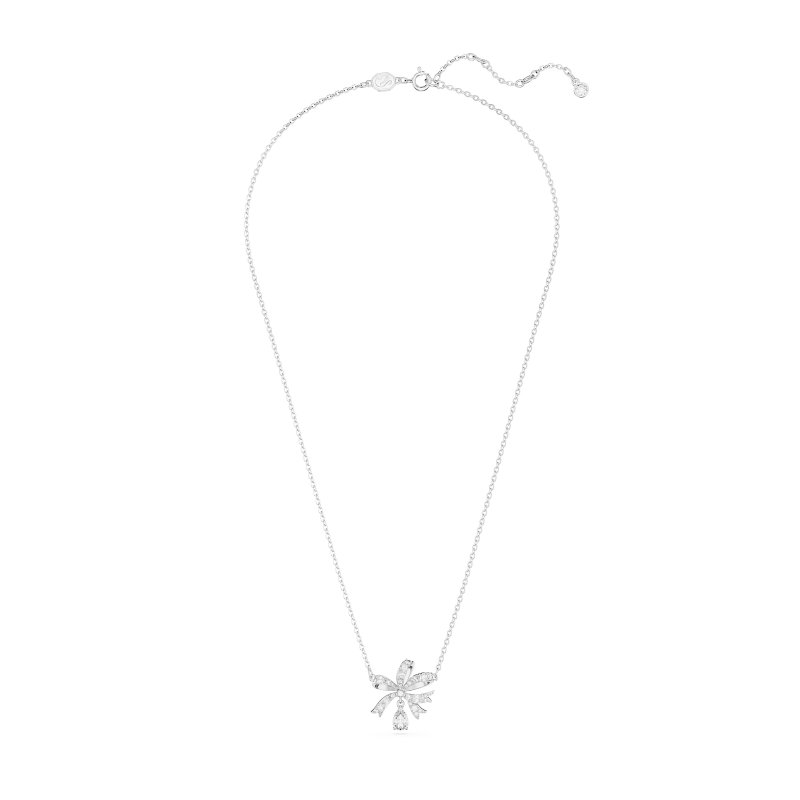Swarovski - Collana Hyperbola - Bianca - Cristalli
