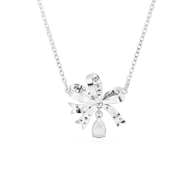 Swarovski - Collana Hyperbola - Bianca - Cristalli