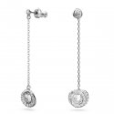 Swarovski - Orecchini Generation - Cristalli - Bianco