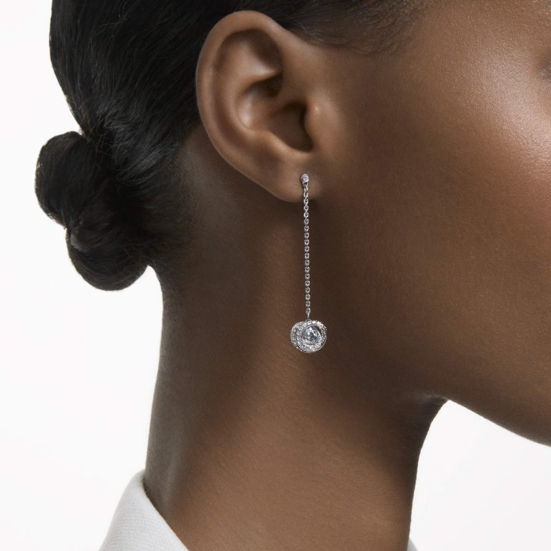 Swarovski - Orecchini Generation - Cristalli - Bianco