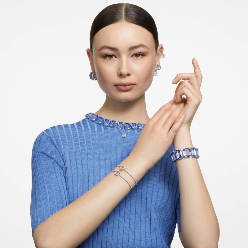 Swarovski - Bracciale Rigido Una - Cristalli