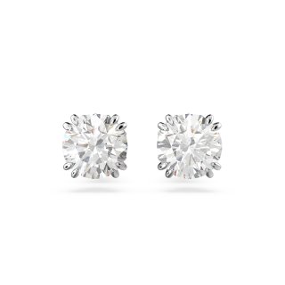 Swarovski - Orecchini A Lobo Stilla - Placcato Rodio