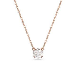 Swarovski - Pendente Stilla - Oro Rosa - Bianco