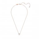Swarovski - Pendente Stilla - Oro Rosa - Bianco
