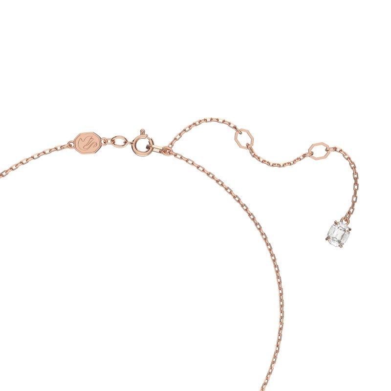 Swarovski - Pendente Stilla - Oro Rosa - Bianco