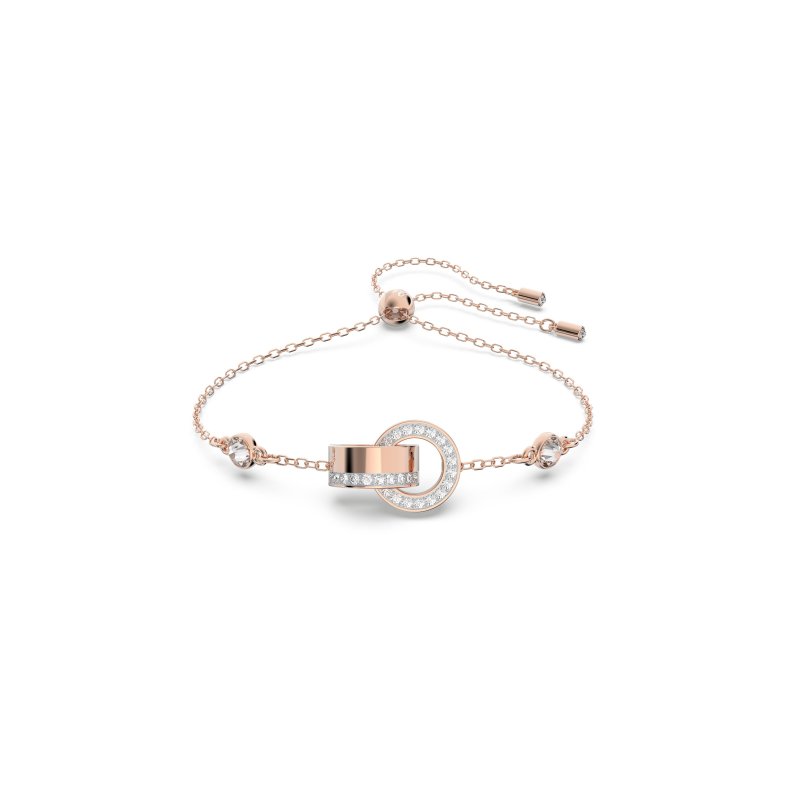 Swarovski - Braccialetto Dextera - Oro Rosa - Cristalli