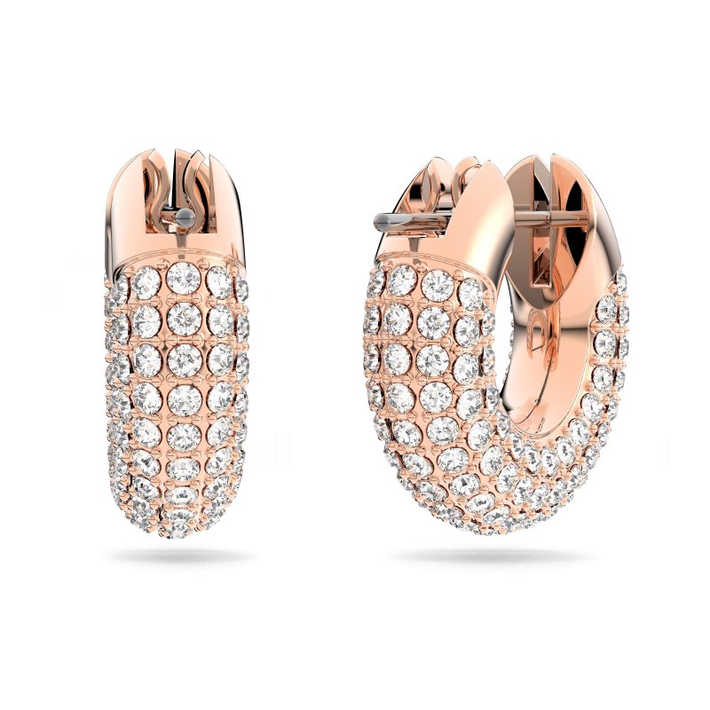Swarovski - Orecchini A Cerchio Dextera - Cristalli