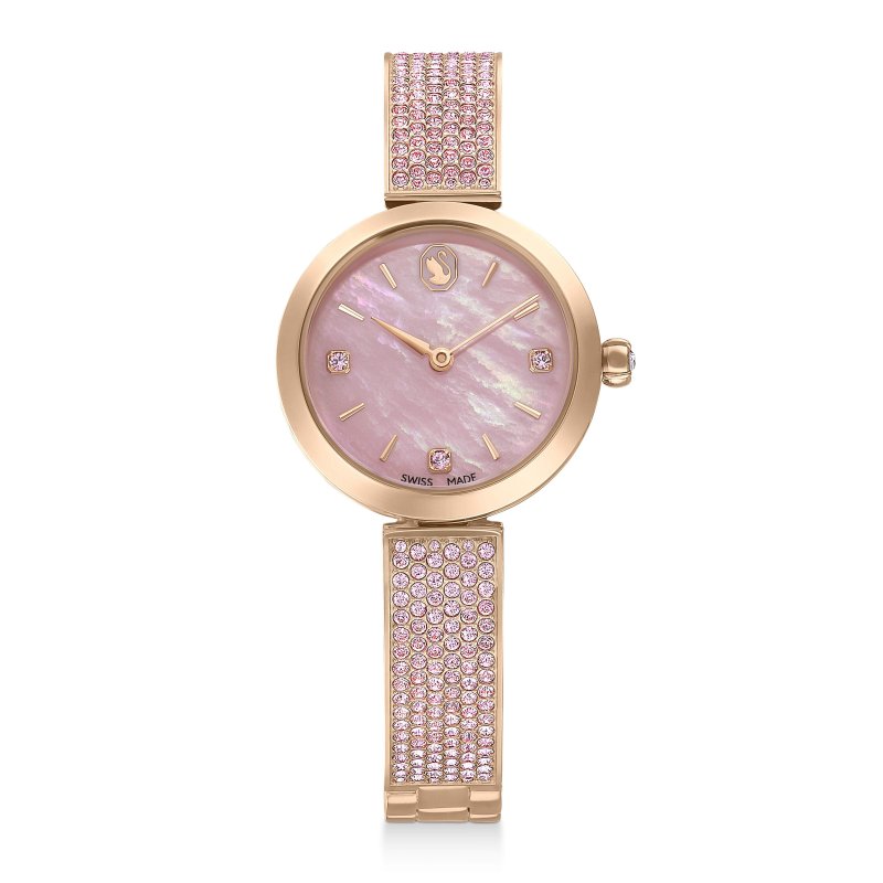 Swarovski - Orologio Illumina - Acciaio - Rosa