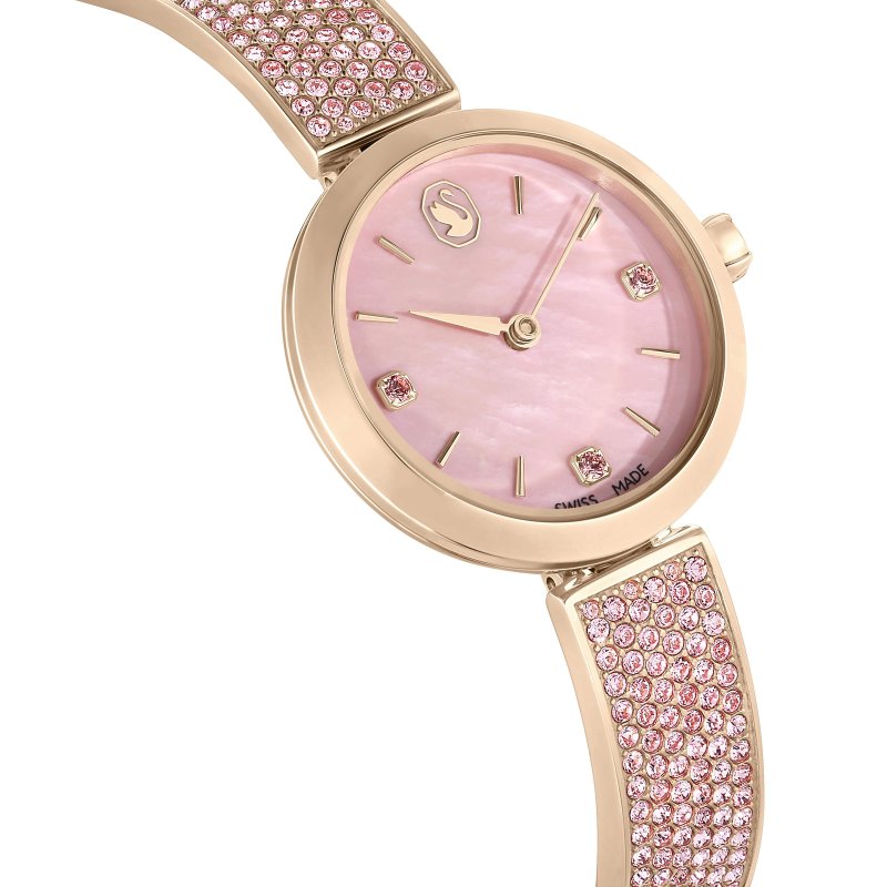 Swarovski - Orologio Illumina - Acciaio - Rosa