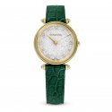 Swarovski - Orologio Crystalline Wonder - Pelle Verde