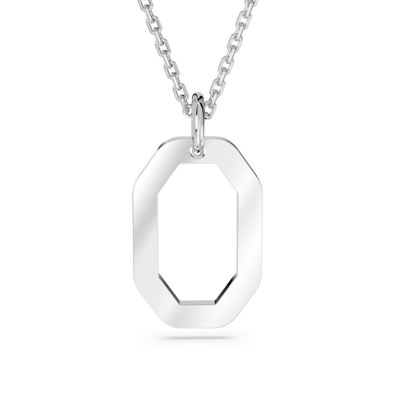 Swarovski - Pendente Dextera - Ottagonale - Bianco