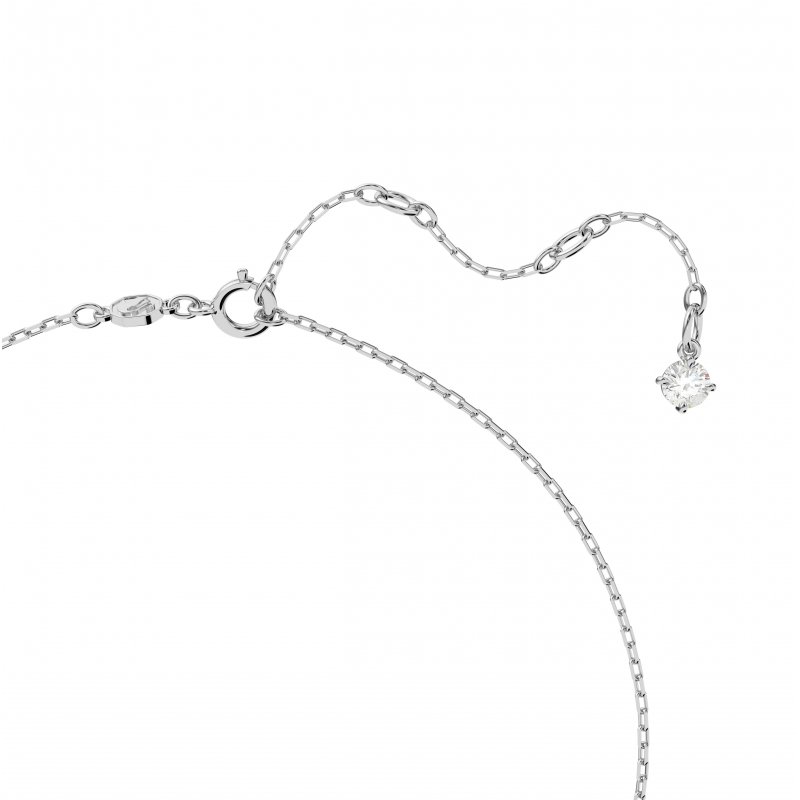 Swarovski - Collana Una - Blu - Placcato Rodio