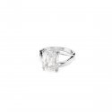 Swarovski - Anello Cocktail Stilla - Placcato Rodio