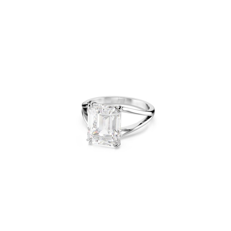 Swarovski - Anello Cocktail Stilla - Placcato Rodio