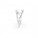 Swarovski - Anello Cocktail Stilla - Placcato Rodio